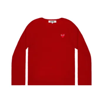 CDG Play Knitwear Women's Red