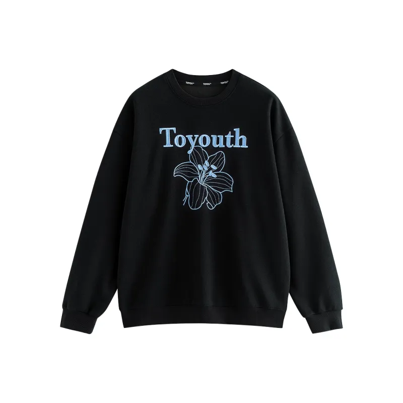 Initial Language Sweatshirt Women's-2