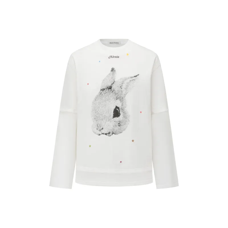 Alexia Sandra Rabbit Series T Shirts Unisex-2