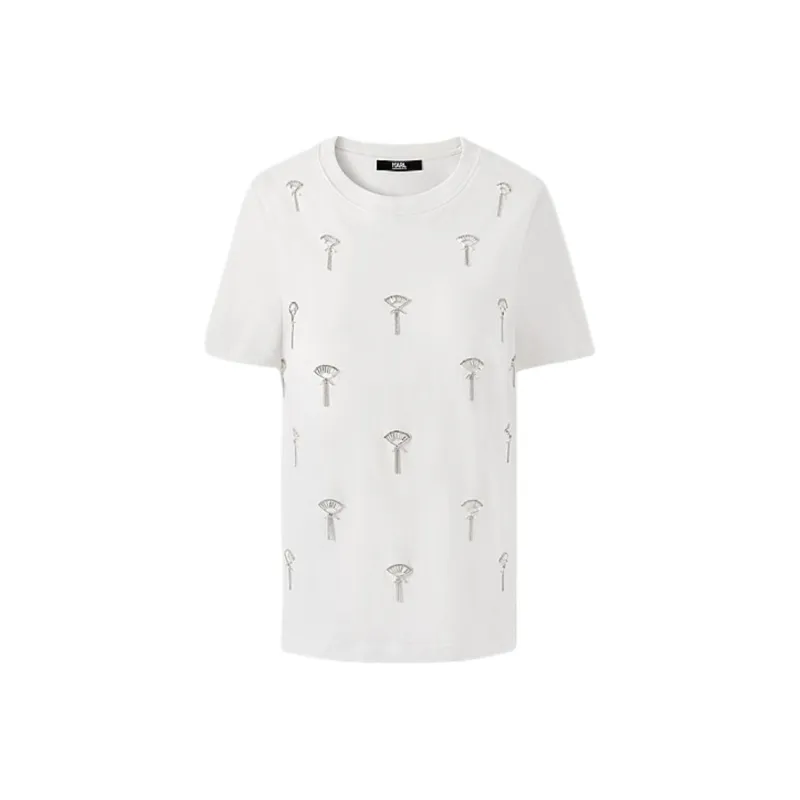 KARL LAGERFELD T Shirt Women's White-0