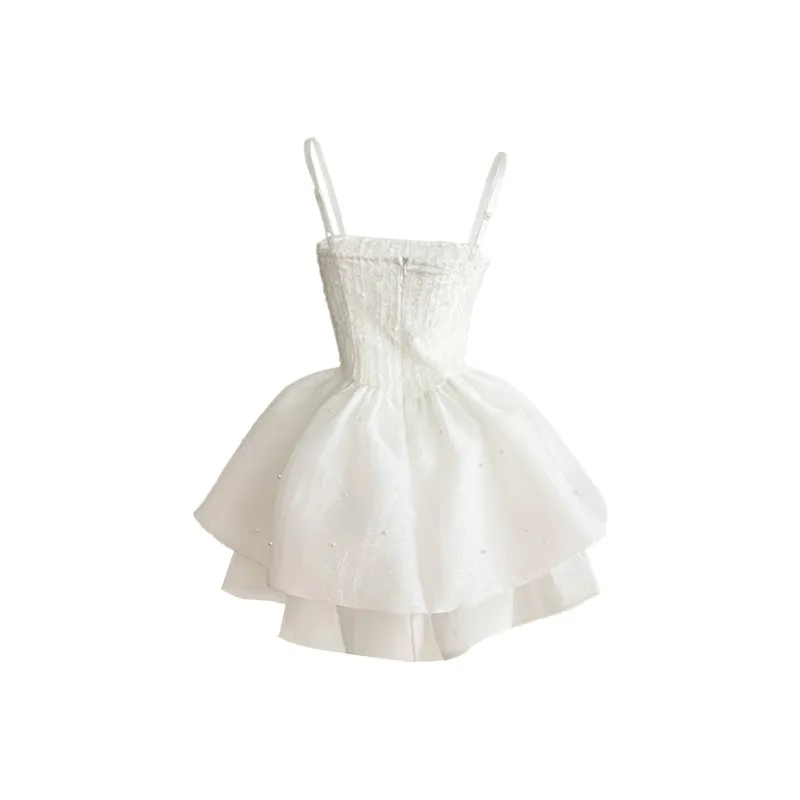 Aghr Slip Dress Women's Swan White-1