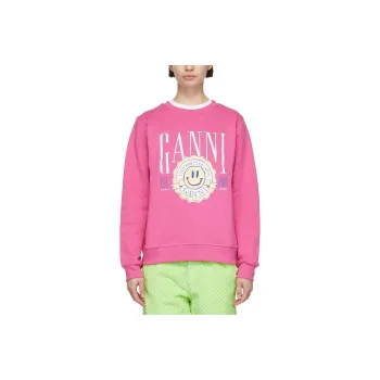 GANNI Sweatshirts Women's Pink