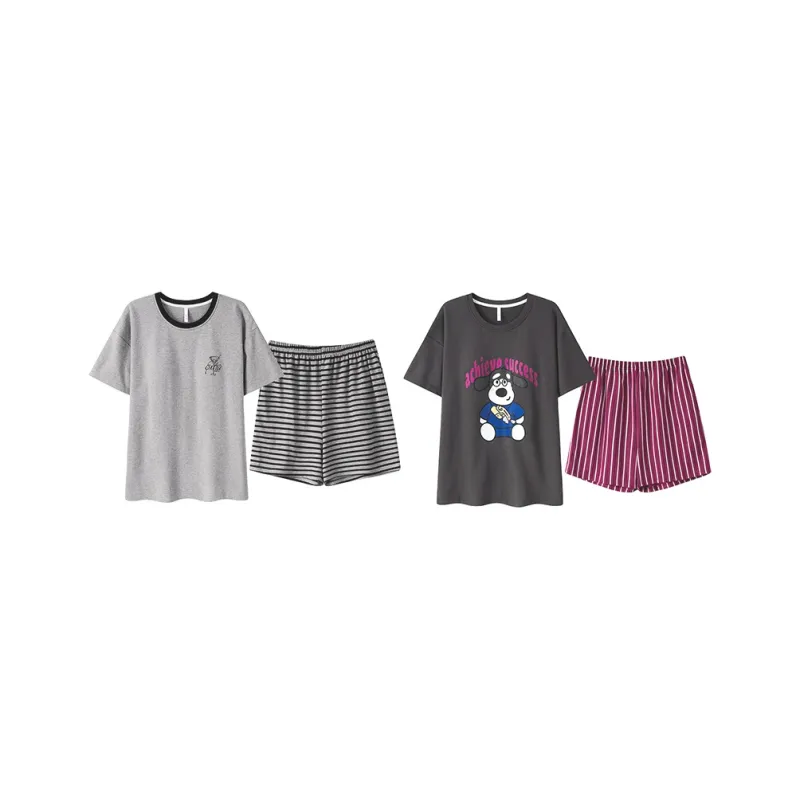 Cotton Gene Pajama Set Unisex Combo Set-81