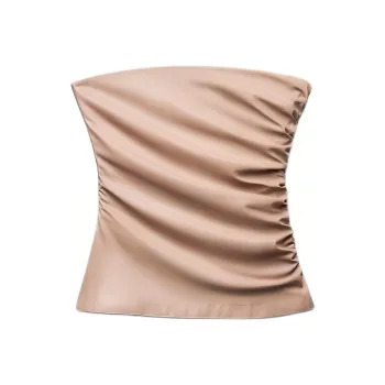 ZARA Strapless Top Women's Pink