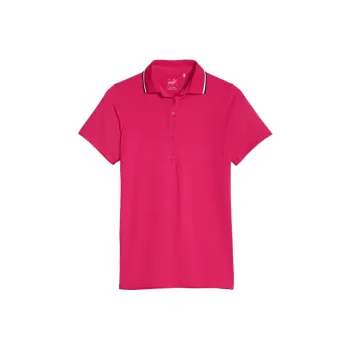 PUMA Polo De Golf CLOUDSPUN Femme Polo Shirt Women's Rose Red
