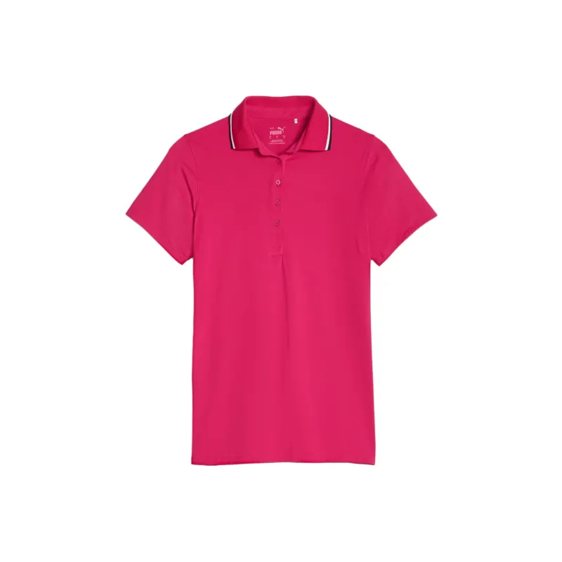 PUMA Polo De Golf CLOUDSPUN Femme Polo Shirt Women's Rose Red-0