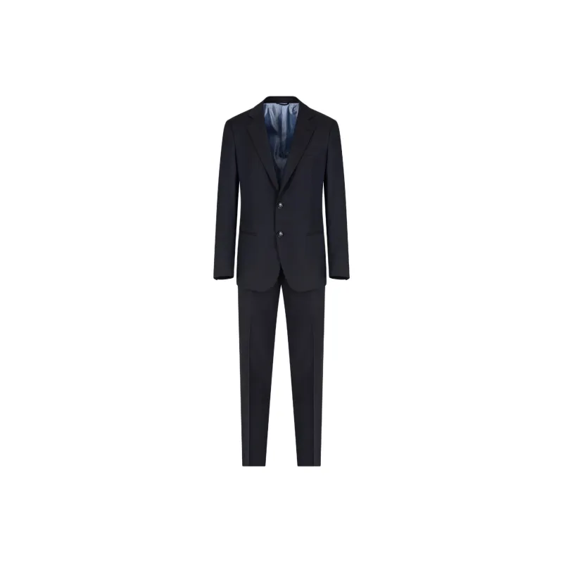 GIORGIO ARMANI Slim fit Shirt In Cotton Poplin-0