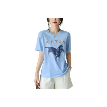 Dme T Shirts Women's Blue