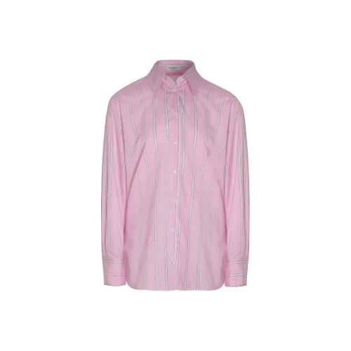 Little Pull Shirt Women's Pink Stripes