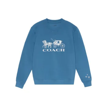 COACH Sweatshirts Women's Blue