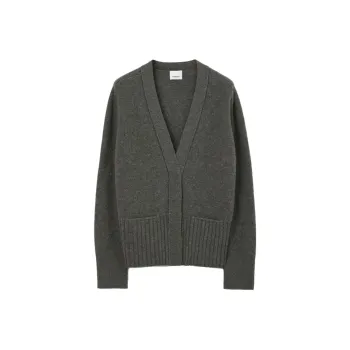 Burberry Knitted V-neck Cardigan