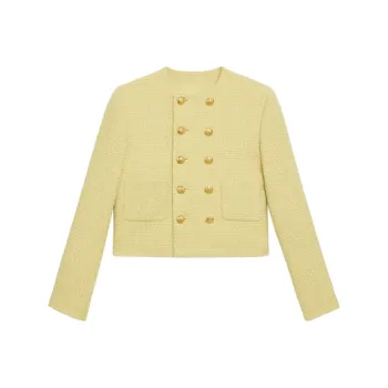 CELINE Jackets Women's Light Yellow