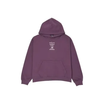 New Balance Athletics French Terry Oversized Choice Sweatshirt Women's Plum Brown