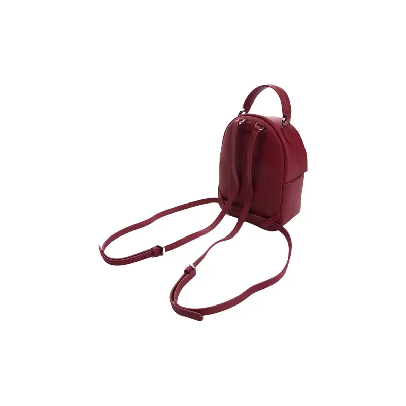 Furla Cow Leather Backpack Trumpets Unisex Red-1