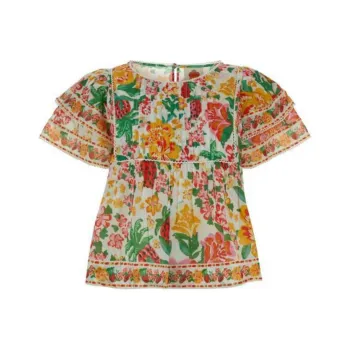 Farm Rio Flowerful Blouse