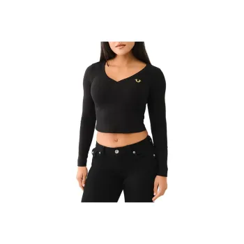 TRUE RELIGION T Shirt Women's Black