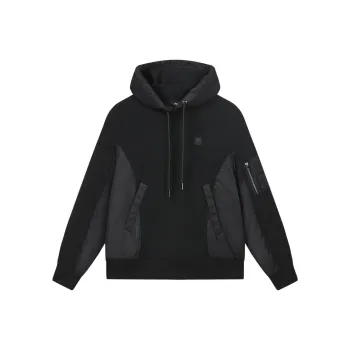 FILA MILANO Italian Luxury Sports Collection Sweatshirt Women's Jet Black