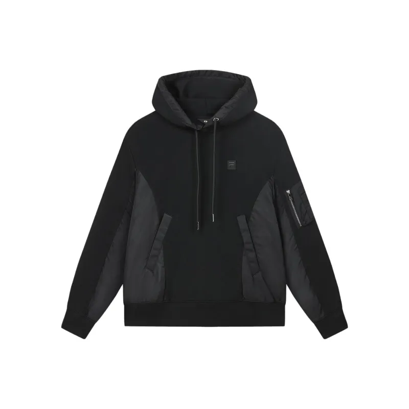 FILA MILANO Italian Luxury Sports Collection Sweatshirt Women's Jet Black-0