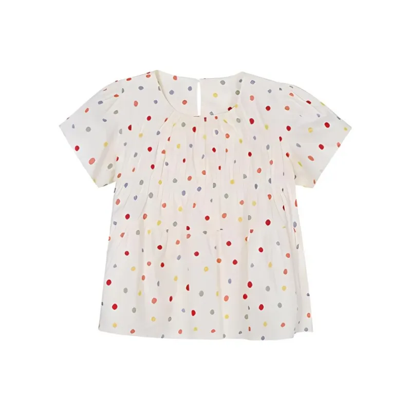 XINBANGBANG Shirt Women's Colorful Specks-0