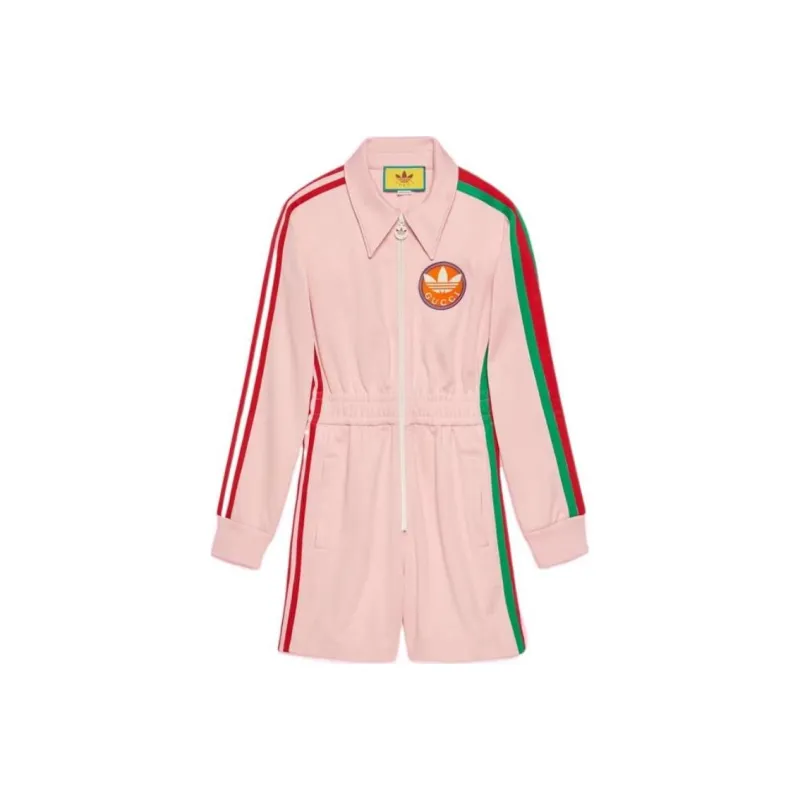 GUCCI X Adidas Short Jumpsuit Pink-0