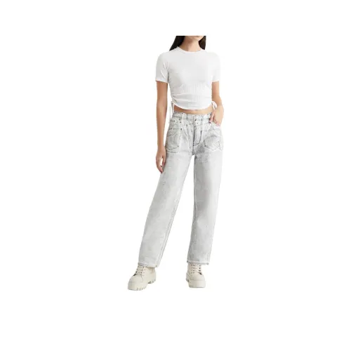 CALVIN KLEIN Regular T Shirt Women's White