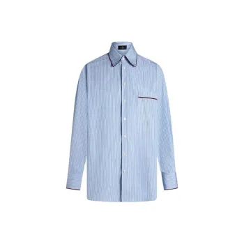 ETRO Striped Straight Hem Shirt