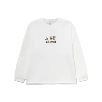 LiNing x XINGQIUDAZHAN LIANMINGKUAN Sweatshirt Women's Ivory