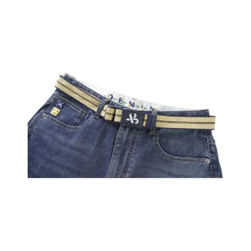 HLA Jeans Men Blue Gray Denim Gradient Light C0-2