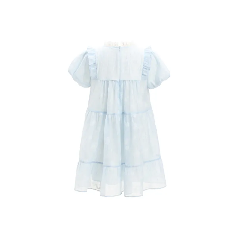 SNBL Short Sleeved Dress Women's Blue-1