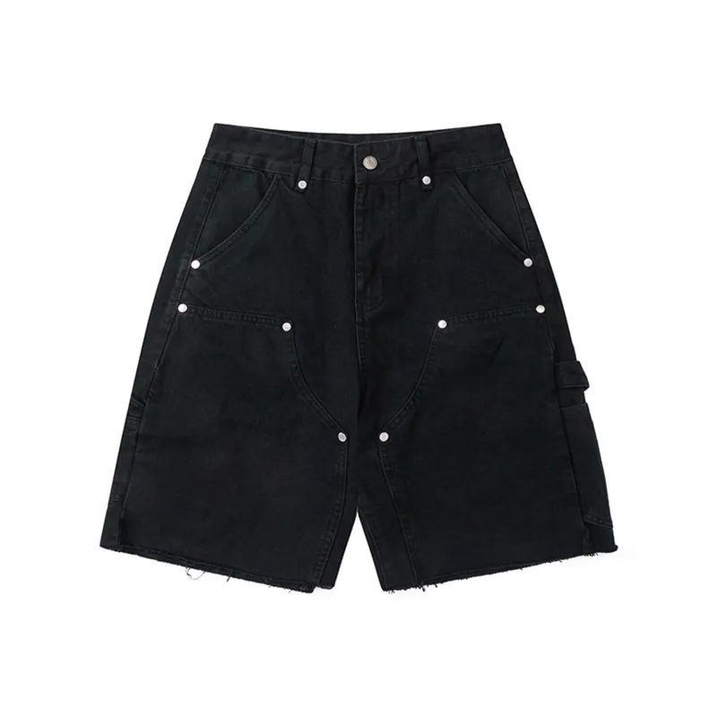 MT99 Casual Shorts Unisex Black-0