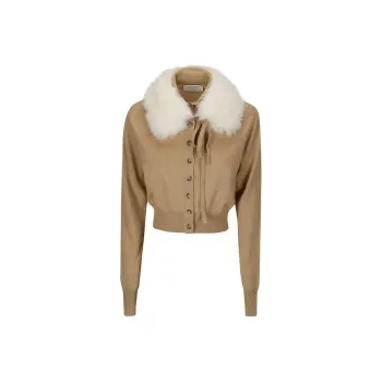 SportMax Buttoned Long Sleeved Cardigan