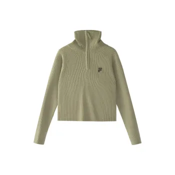 FILA FUSION Knitwear Women's Dark Brown Khaki