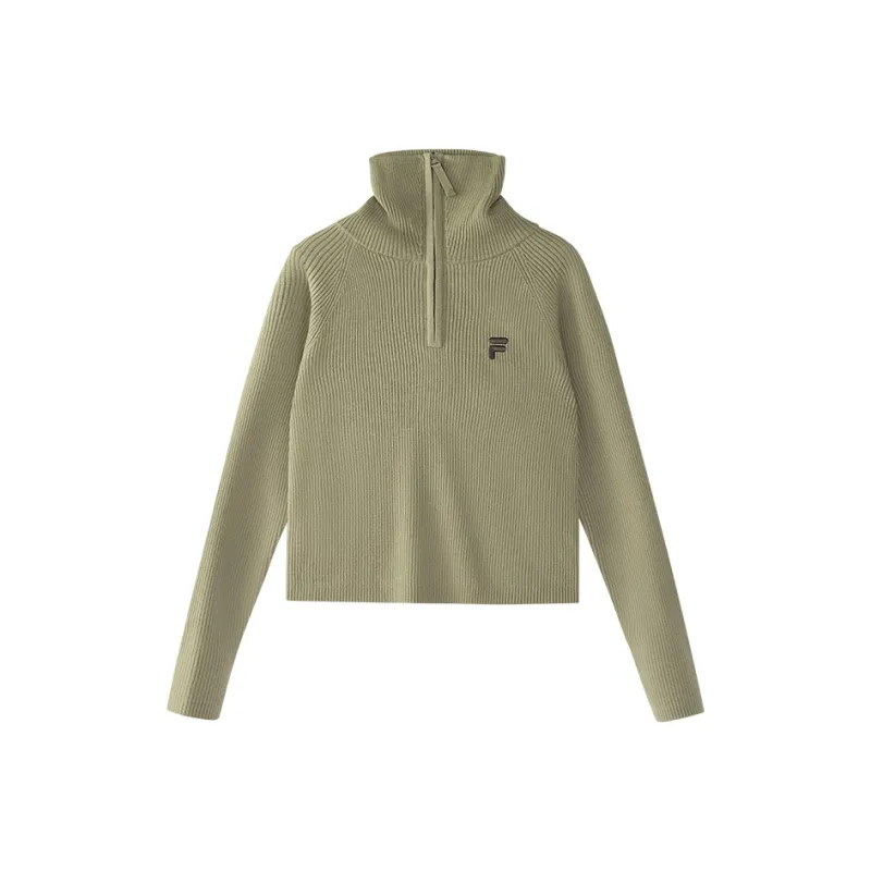 FILA FUSION Knitwear Women's Dark Brown Khaki-0