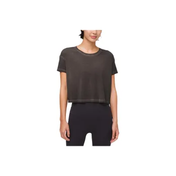 Lululemon Cates T-Shirt Women's Washed Black