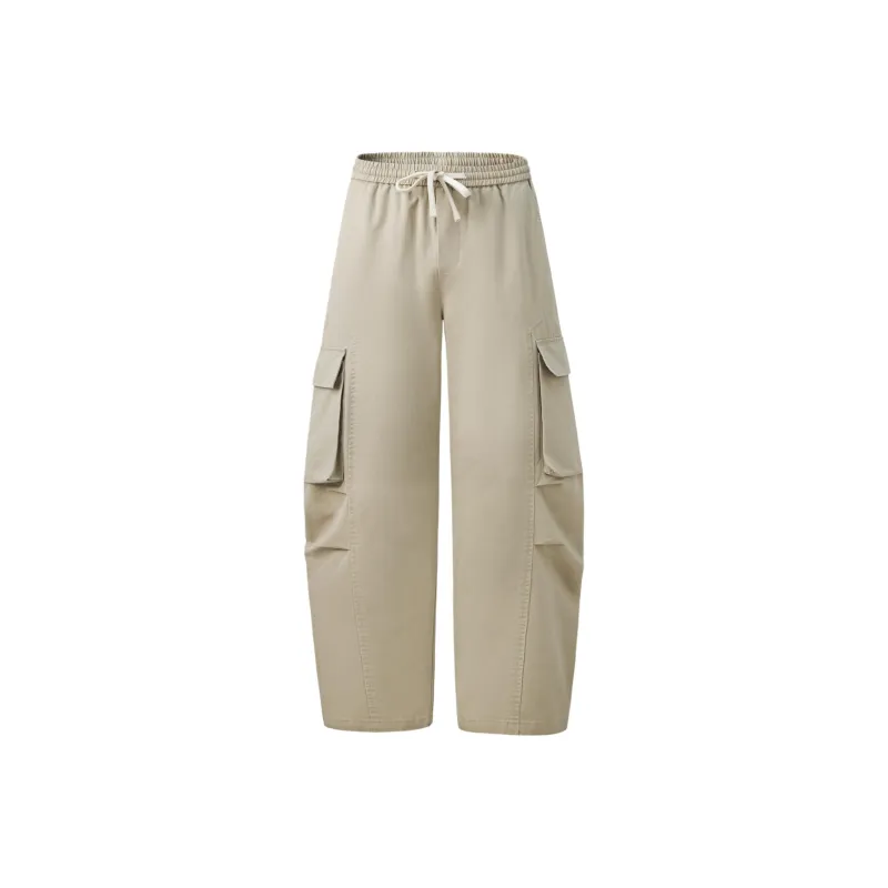 PENTAGONAL HEART Cargo Pants Men's Apricot-0