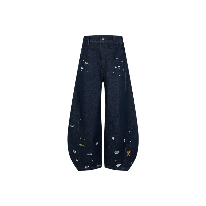 YINLEI Jeans Unisex-3
