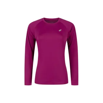 Asics Women's Running Raglan Sleeve T-Shirt Women's Rose Red