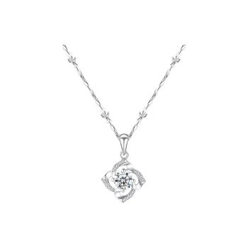 Kelanxi 999 Fine Silver Necklaces Women's
