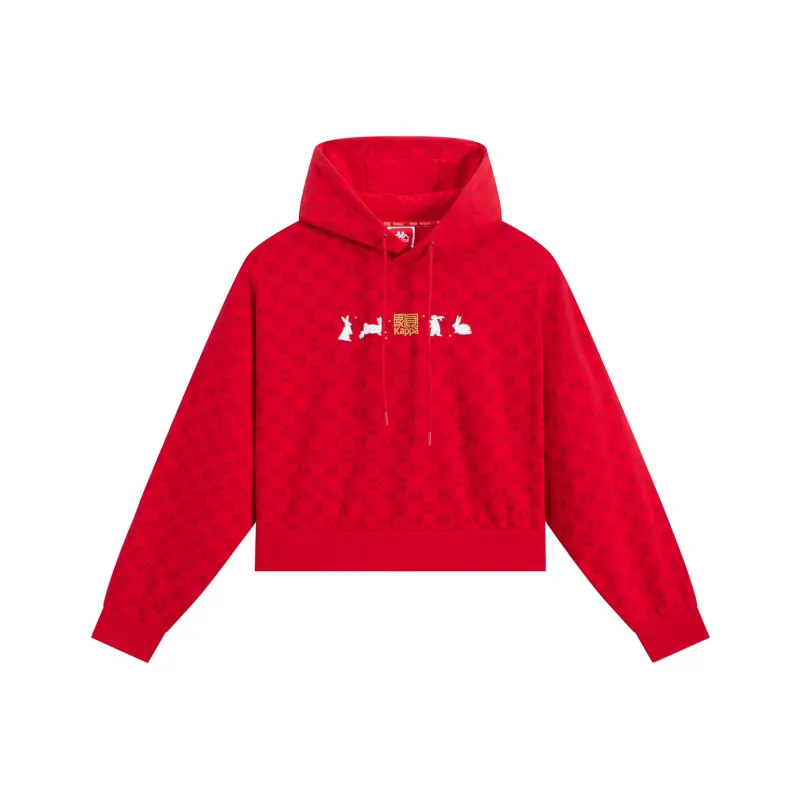 Kappa Sweatshirts Women's New Year Red All Over Print 5814P-0