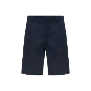 K WAY Casual Shorts Men Blue