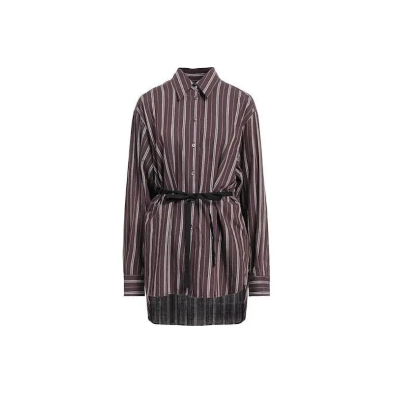 MM6 Maison Margiela Shirt Women's Brown-0