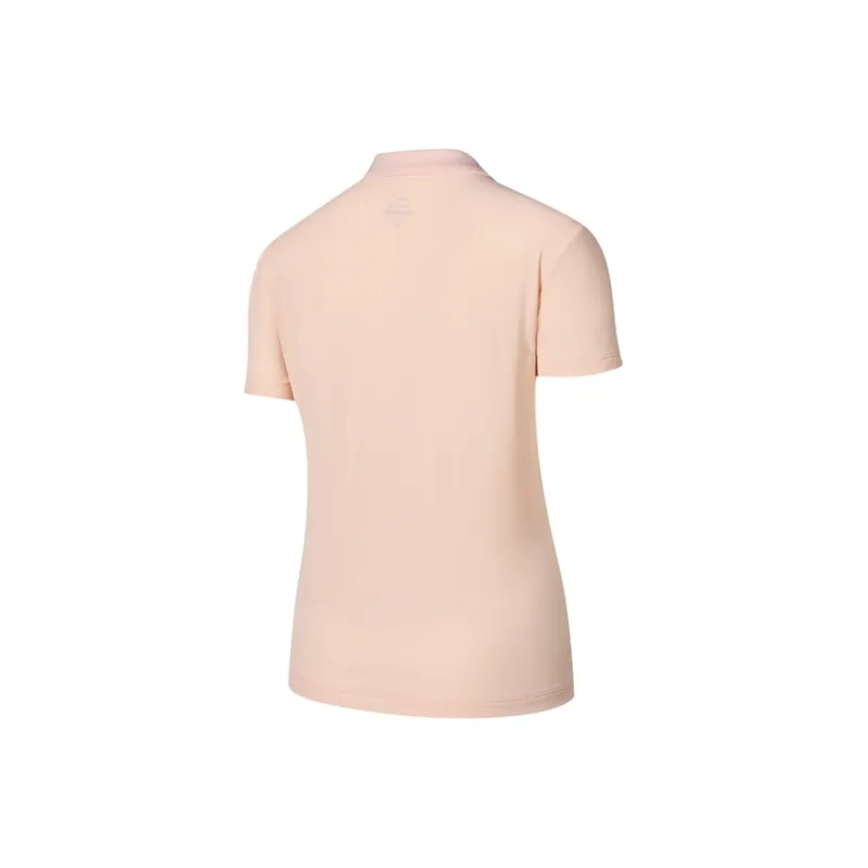 Erke Polo Shirt Women's Light Pink Orange-1