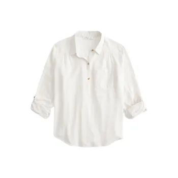 Hollister Shirt Women's White Stripes