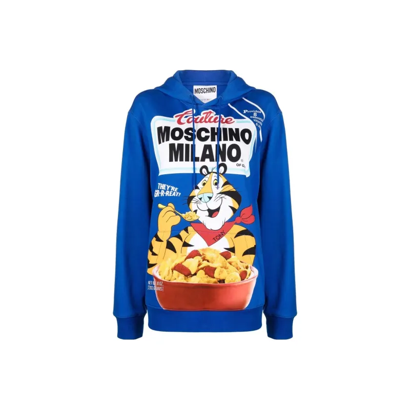MOSCHINO Sweatshirts Women's Blue-0