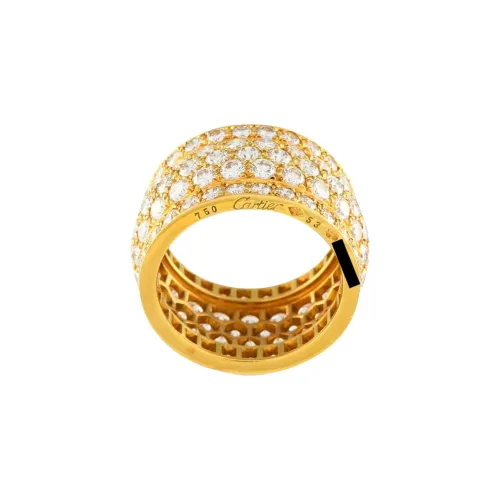 Cartier 18kt Yellow Gold Nigeria Diamonds Ring