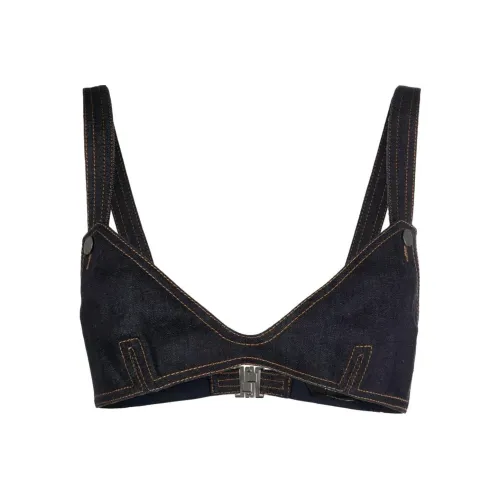 TOM FORD Strapless Tops Women's Dark Blue