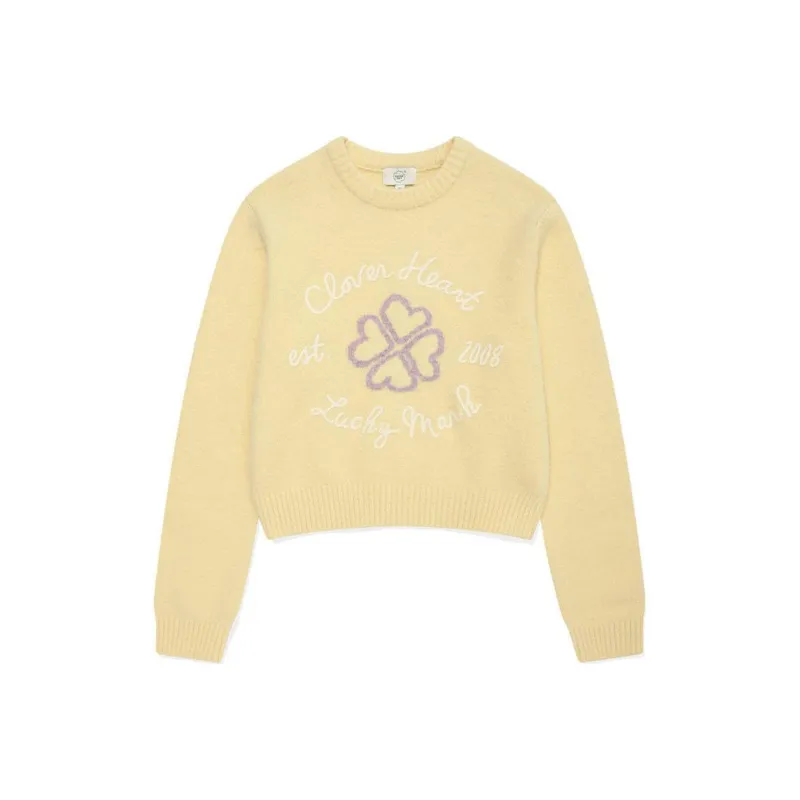 COVERNAT FW24 Knitwear Women's Light Yellow-0
