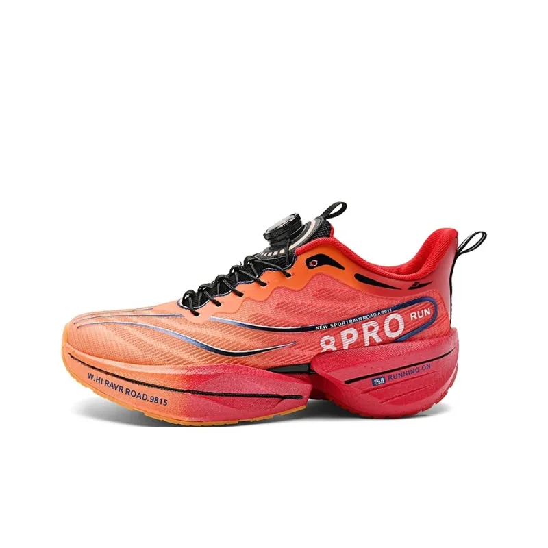 Kuding Running Shoes Unisex Low Top Zi Wei Star/Spring Green/Flint Stones/Electric Glow-6