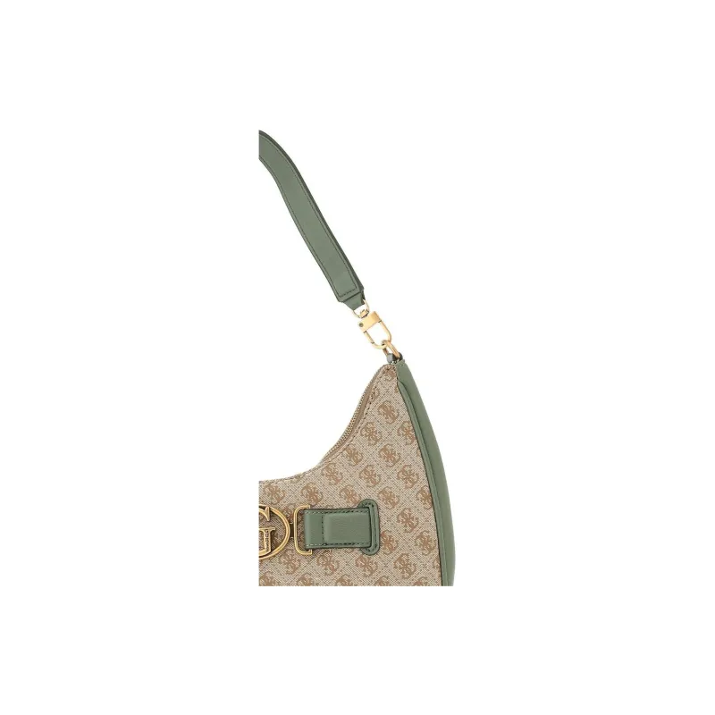 GUESS Polyester Hobo Bag, Handbag, Shoulder Bag Women's Green-3