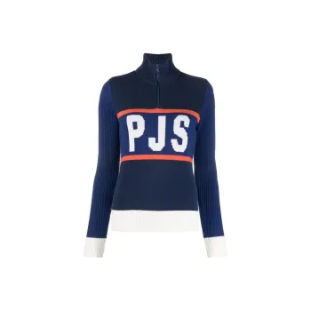 PARAJUMPERS Logo-print Wool Top